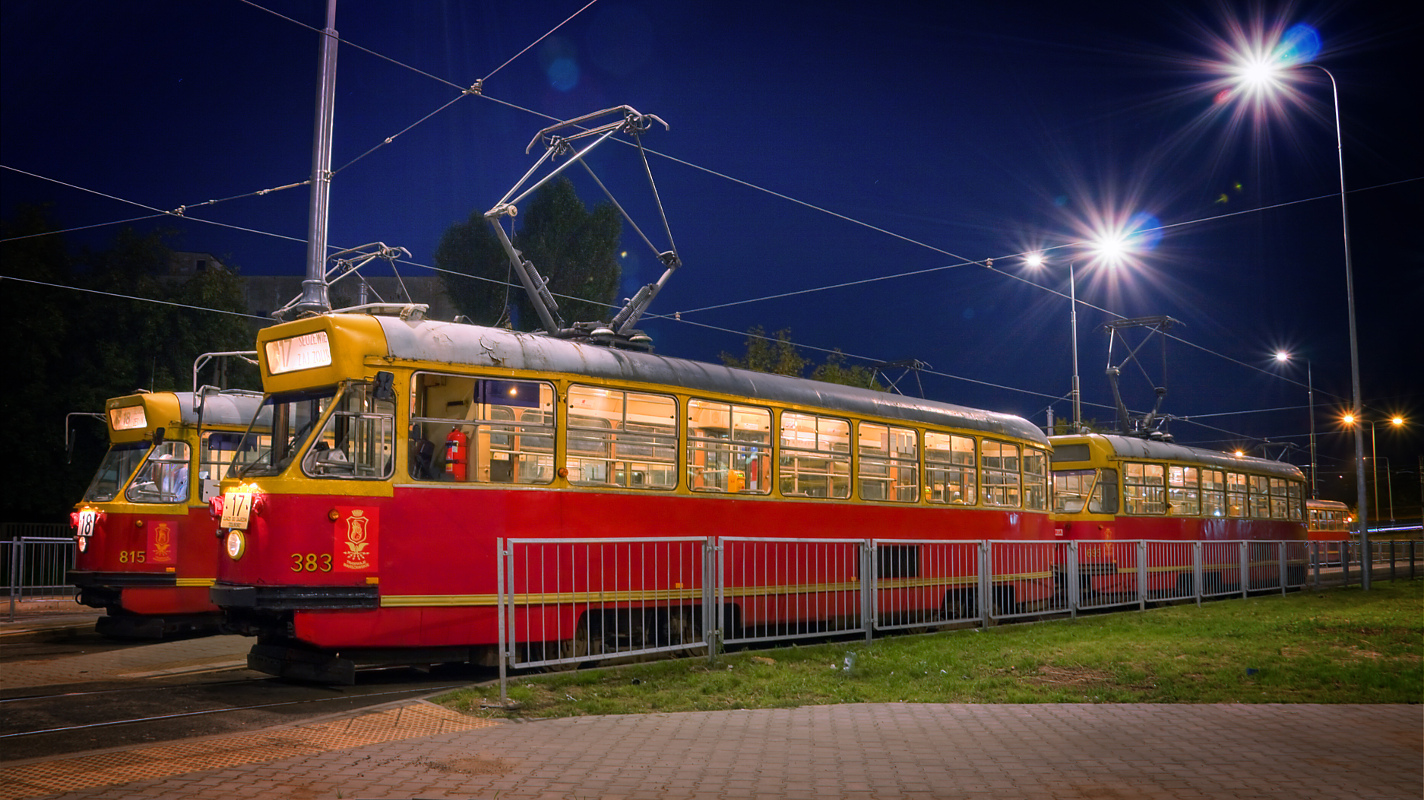 Варшава, Konstal 13N № 383