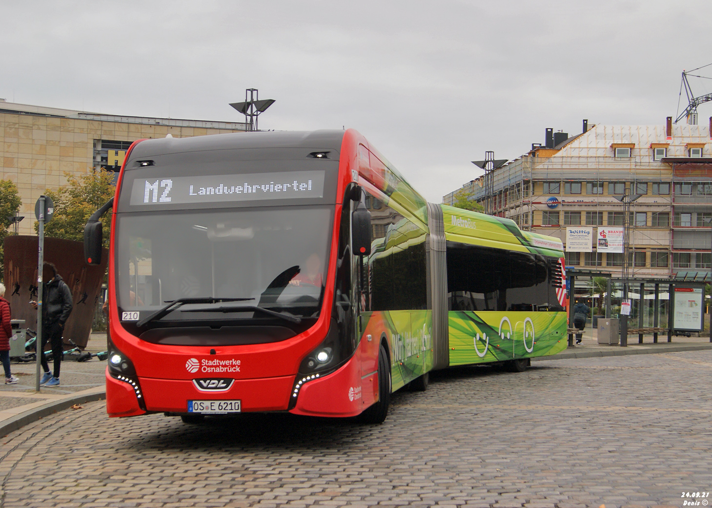 Osnabrück, VDL Citea SLFA-181 Electric Nr. 210