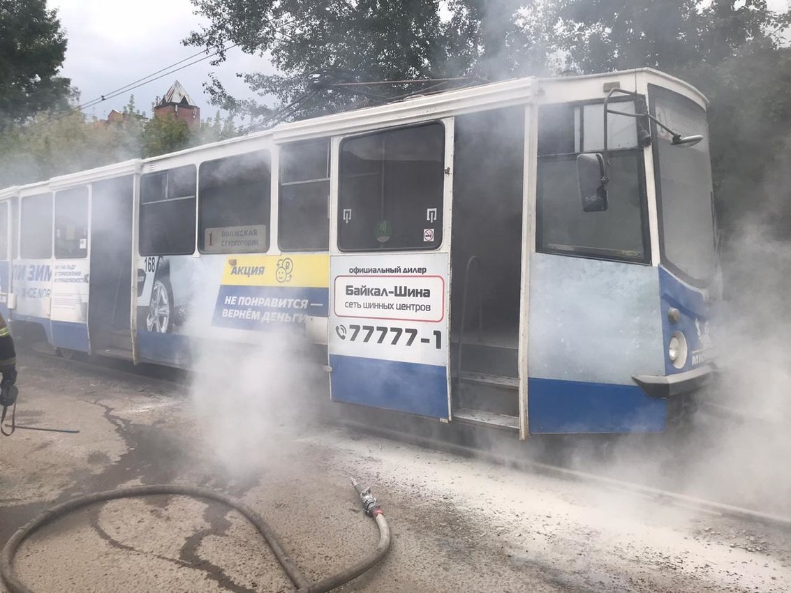 Иркутск, 71-605ТН (КТМ-5М3Р8) № 168; Иркутск — Происшествия