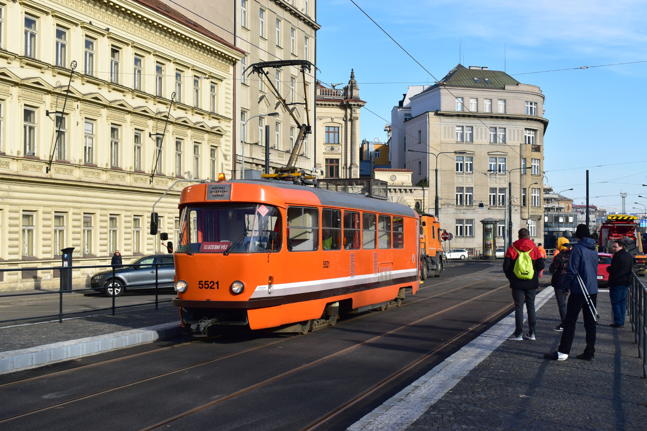 Прага, Tatra T3 № 5521