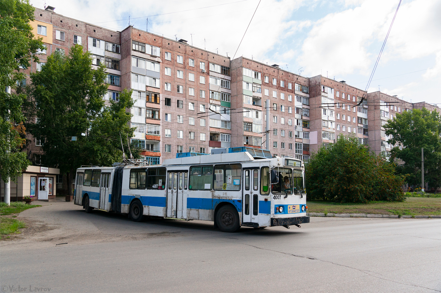 Барнаул, ЗиУ-683 КВР БТРМ № 4007