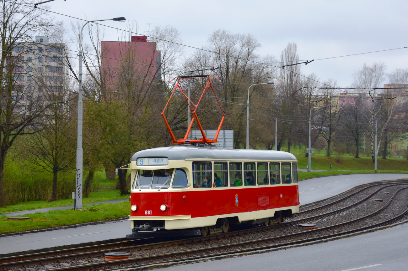 Острава, Tatra T2 № 681