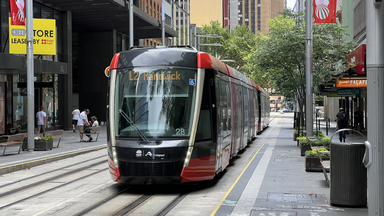 Сидней, Alstom Citadis 305 № 028