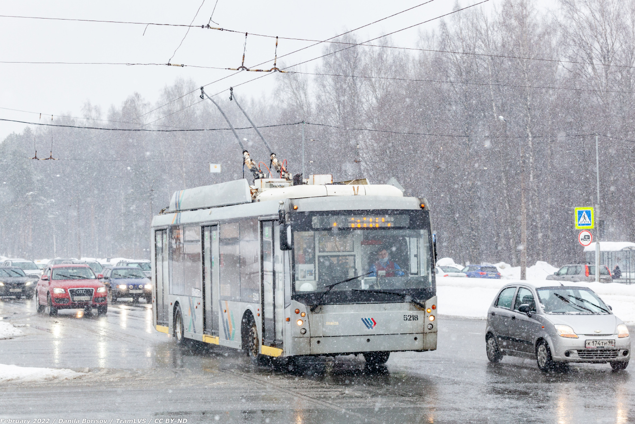 Санкт-Петербург, Тролза-5265.00 «Мегаполис» № 5218