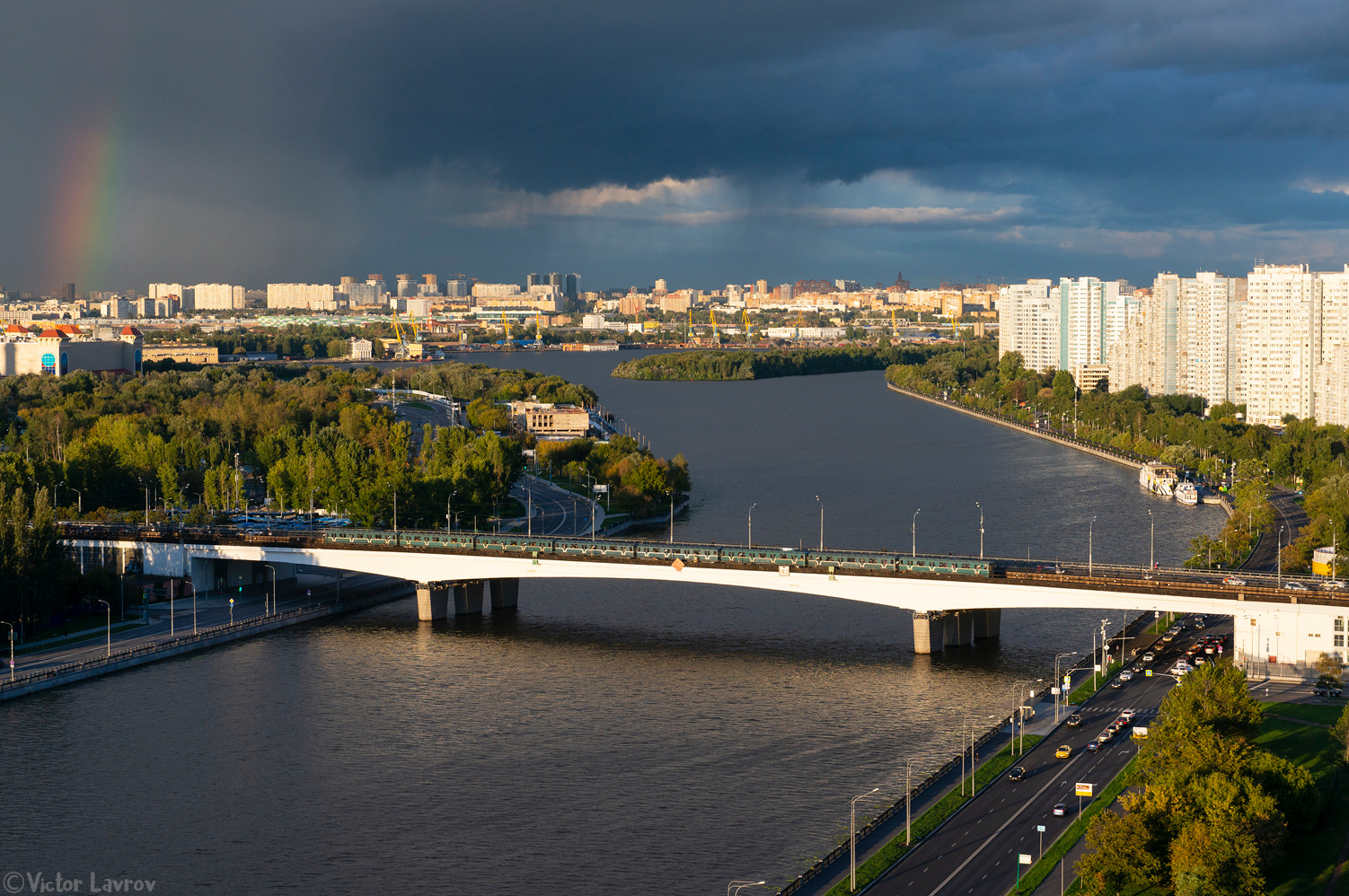 Moskwa — Metro — [2] Zamoskvoretskaya Line; Moskwa — Views from a height