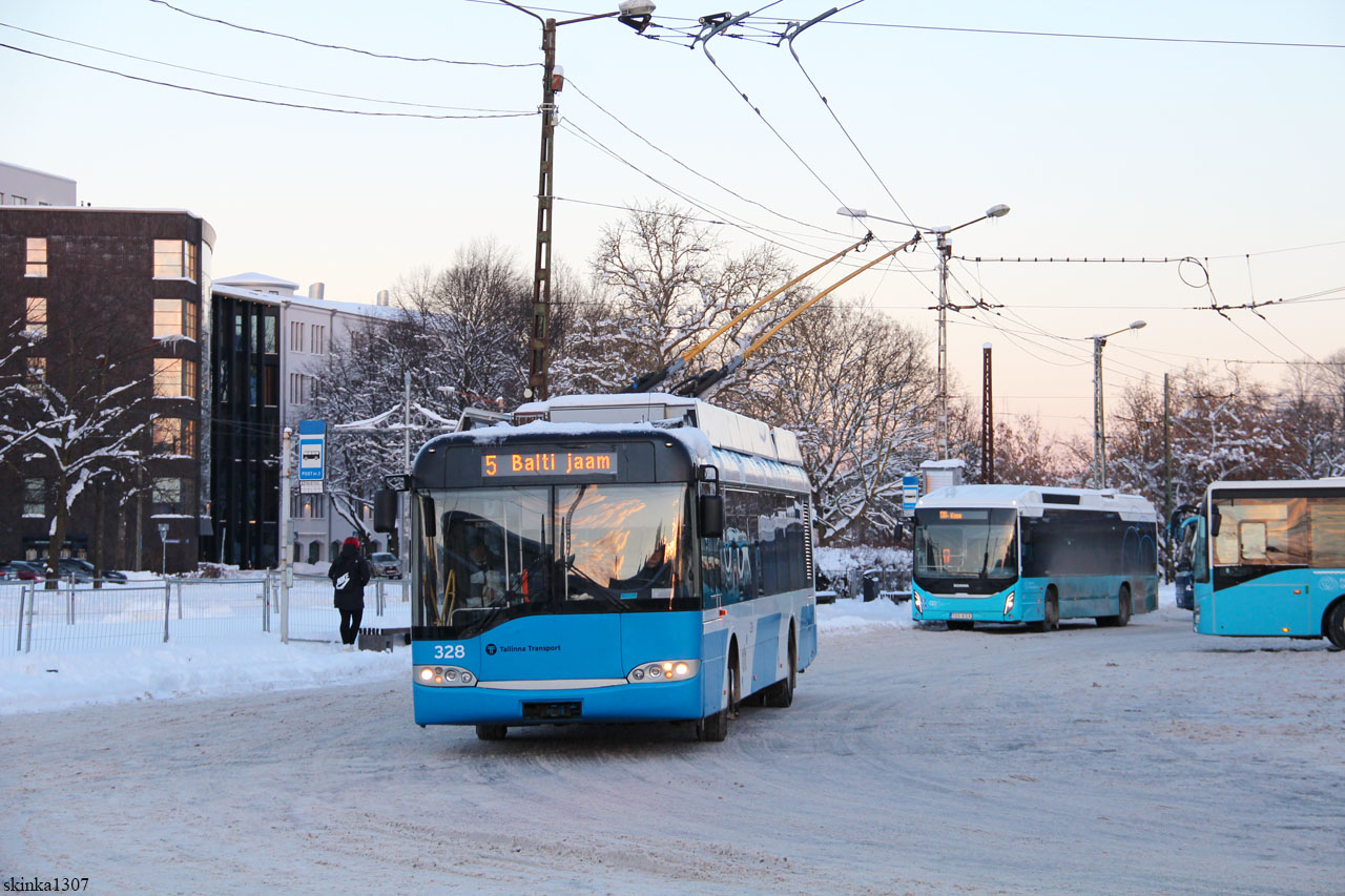 Таллин, Solaris Trollino II 12 Ganz № 328
