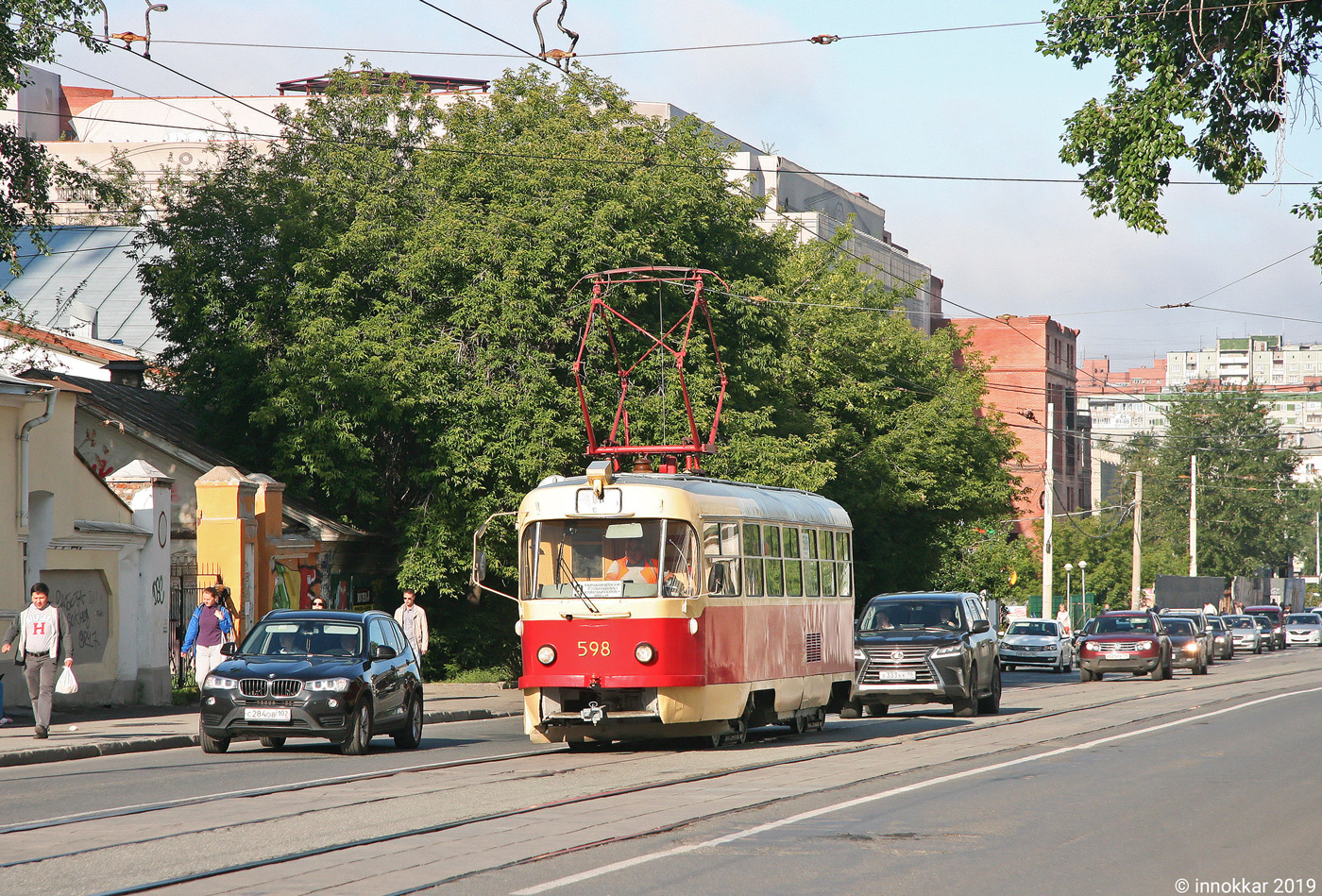 Екатеринбург, Tatra T3SU № 598