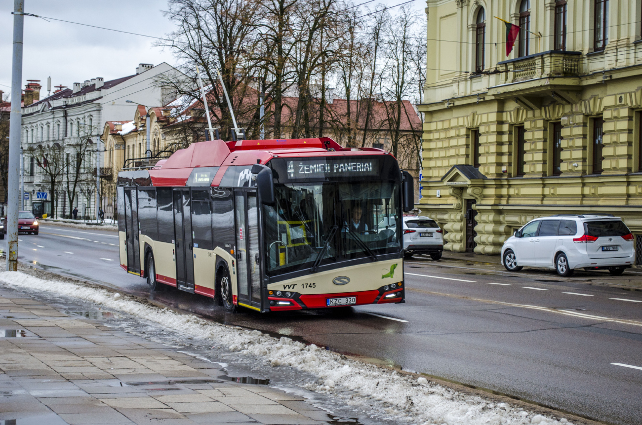 Вильнюс, Solaris Trollino IV 12 Škoda № 1745