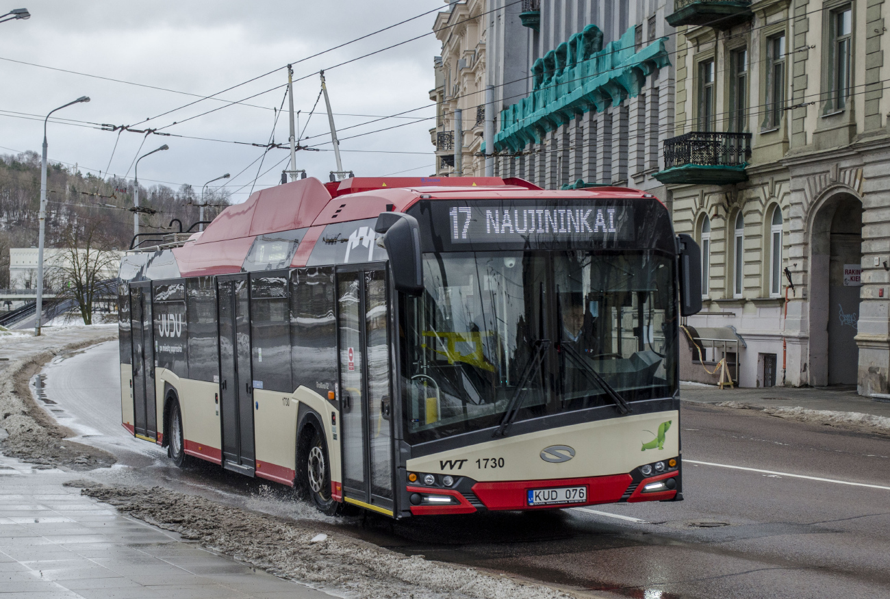 Vilnius, Solaris Trollino IV 12 Škoda № 1730
