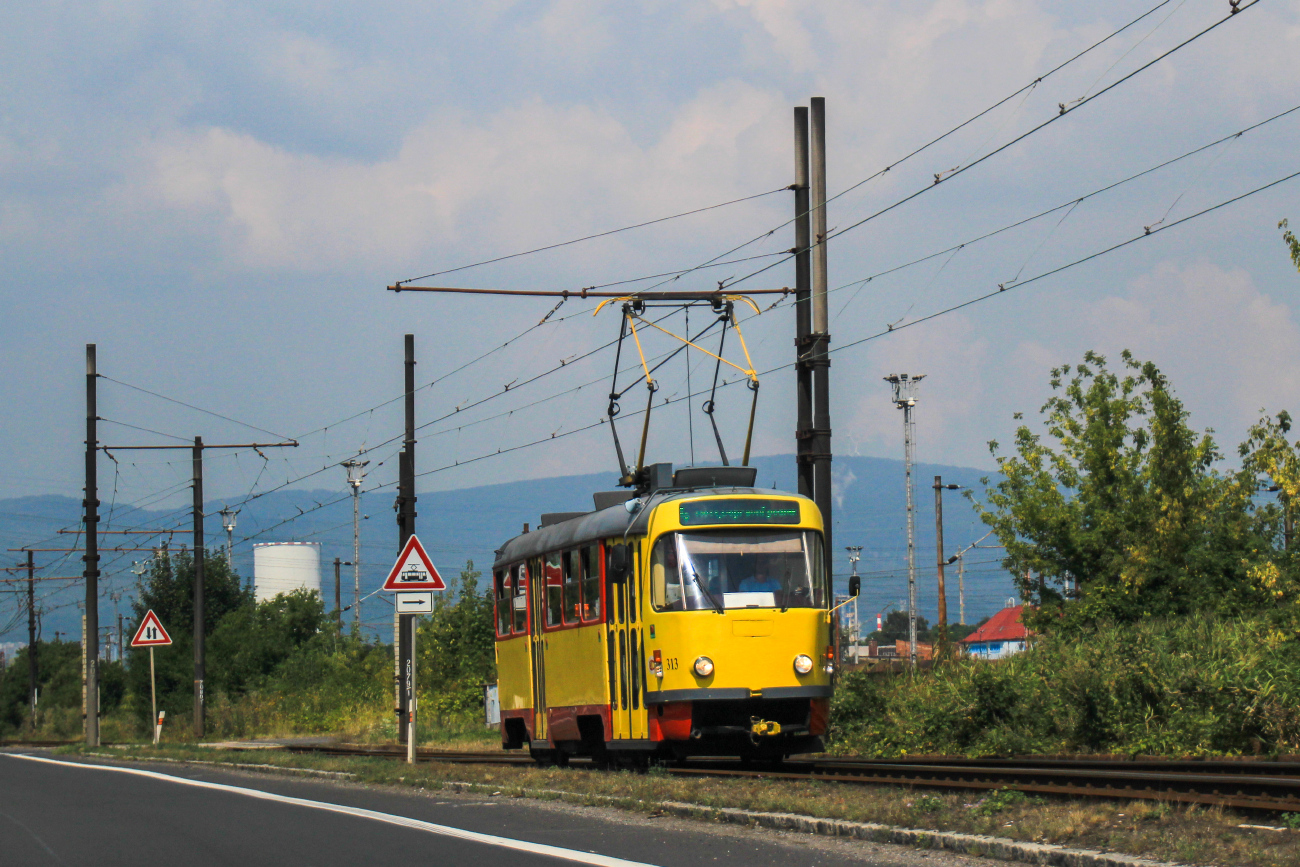 Most ― Litvínov, Tatra T3M.3 Nr 313 Most ― Litvínov, Tatra T3M.3 Nr 313