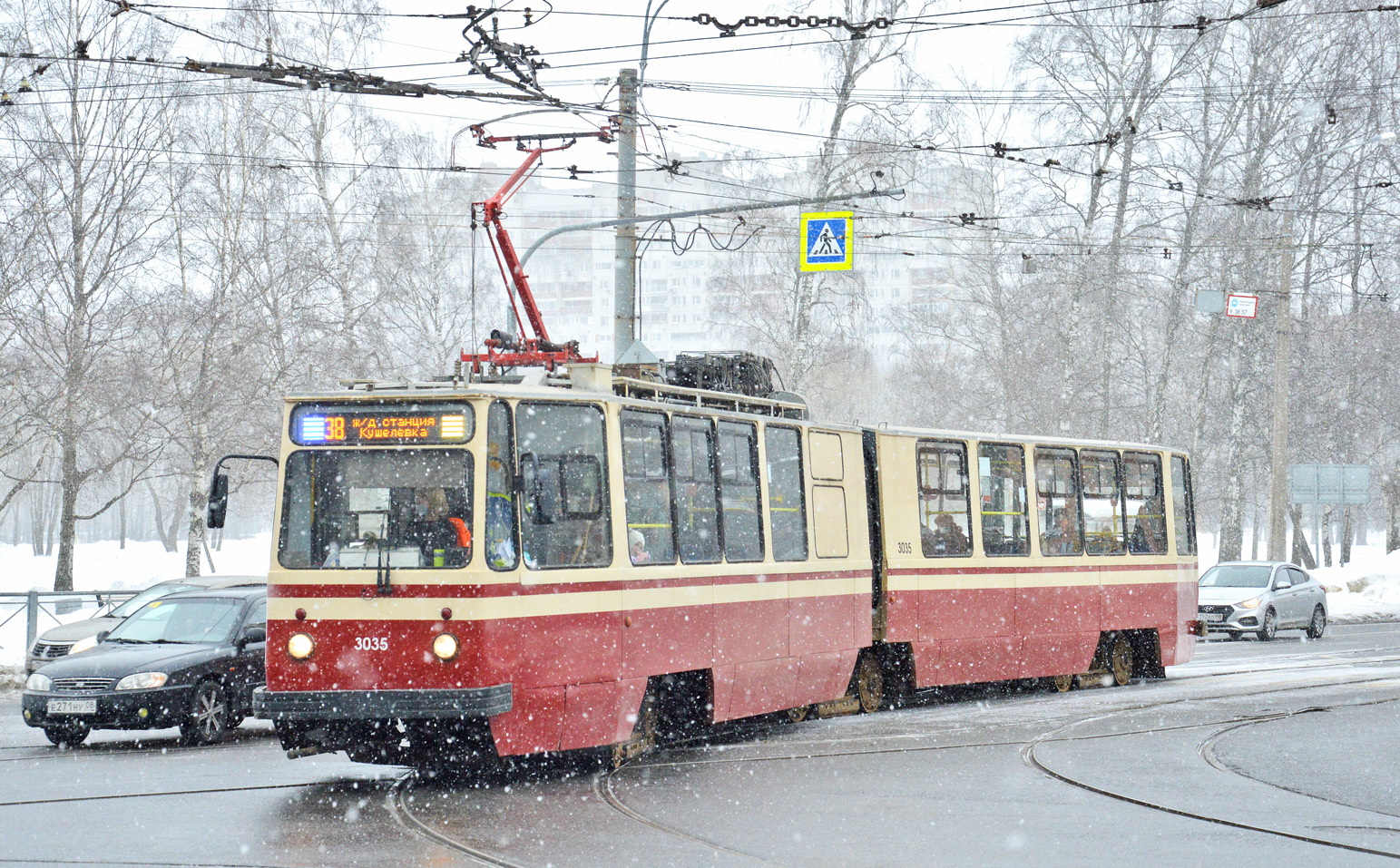 Санкт-Петербург, ЛВС-86К № 3035 Санкт-Петербург, ЛВС-86К № 3035