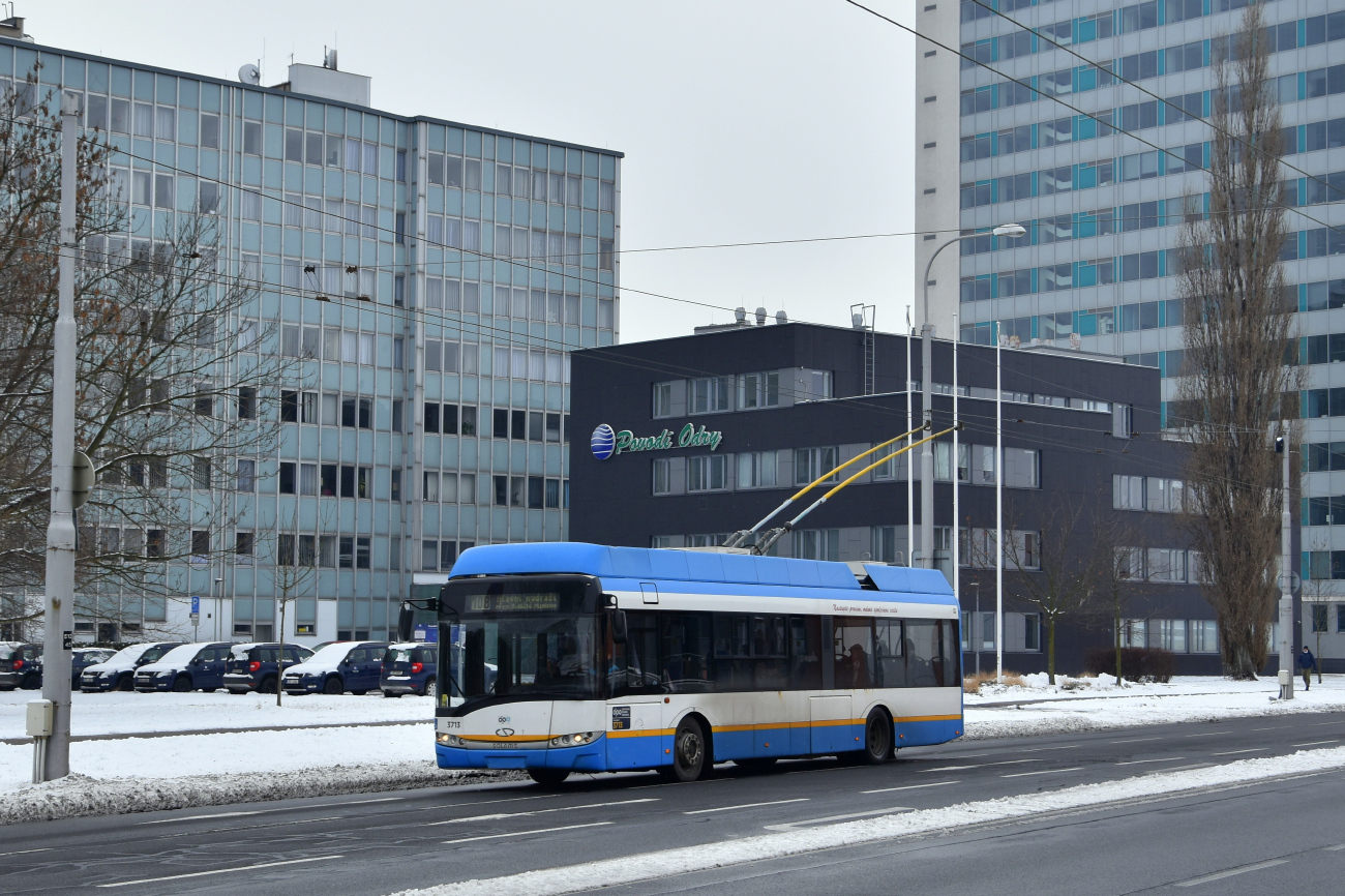 Острава, Solaris Trollino III 12 AC № 3713
