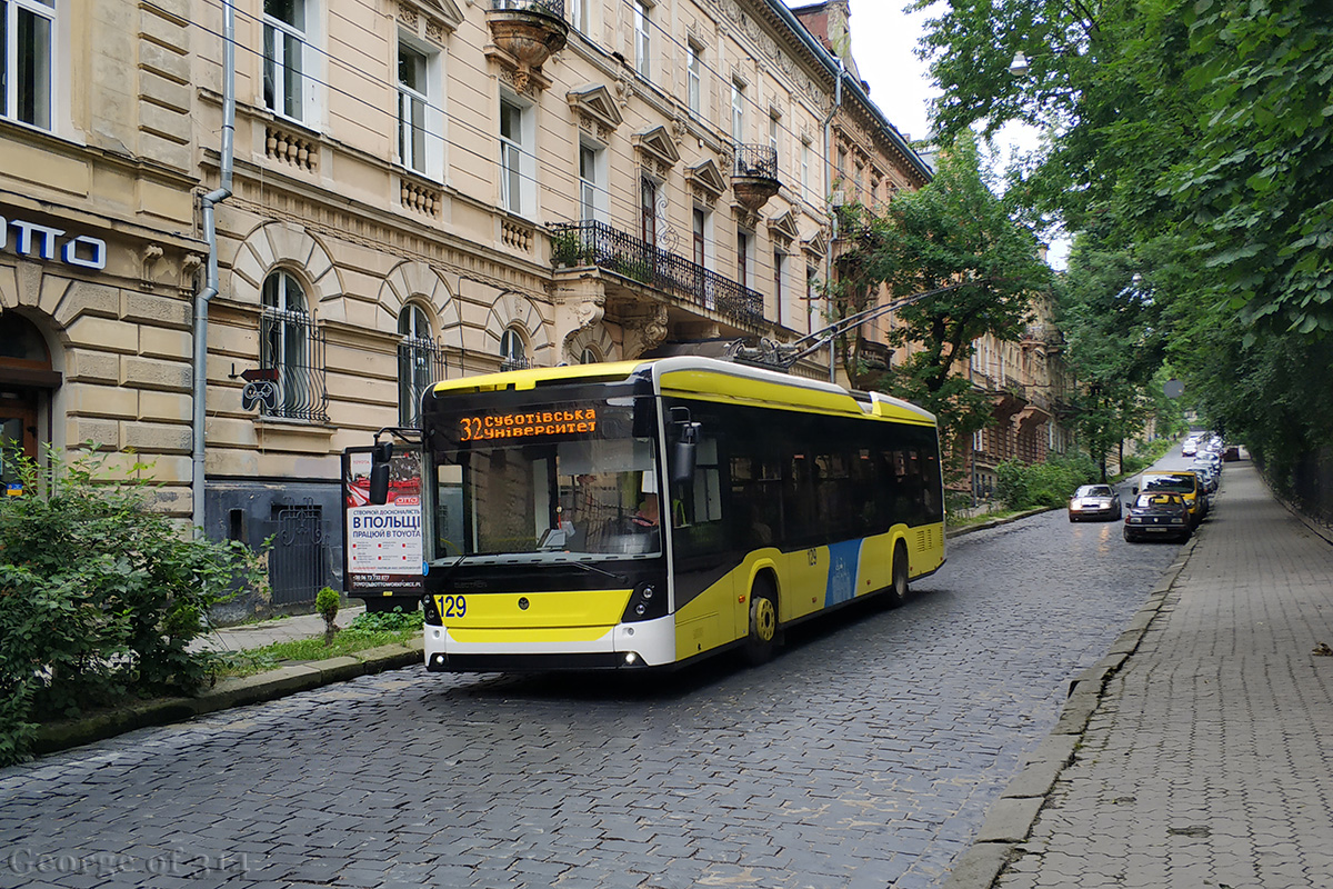 Львов, Electron T19102 № 129