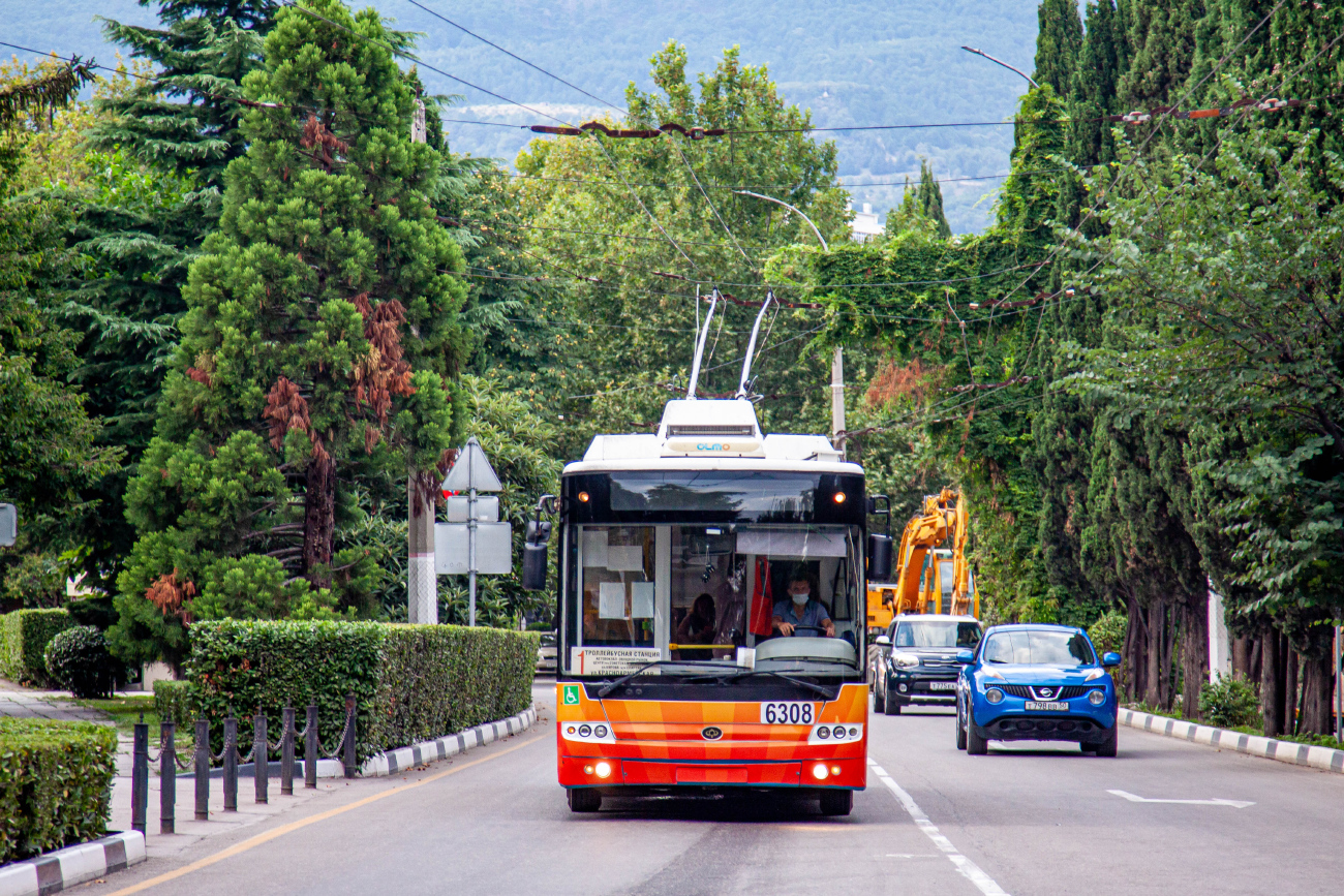 Крымский троллейбус, Богдан Т60111 № 6308