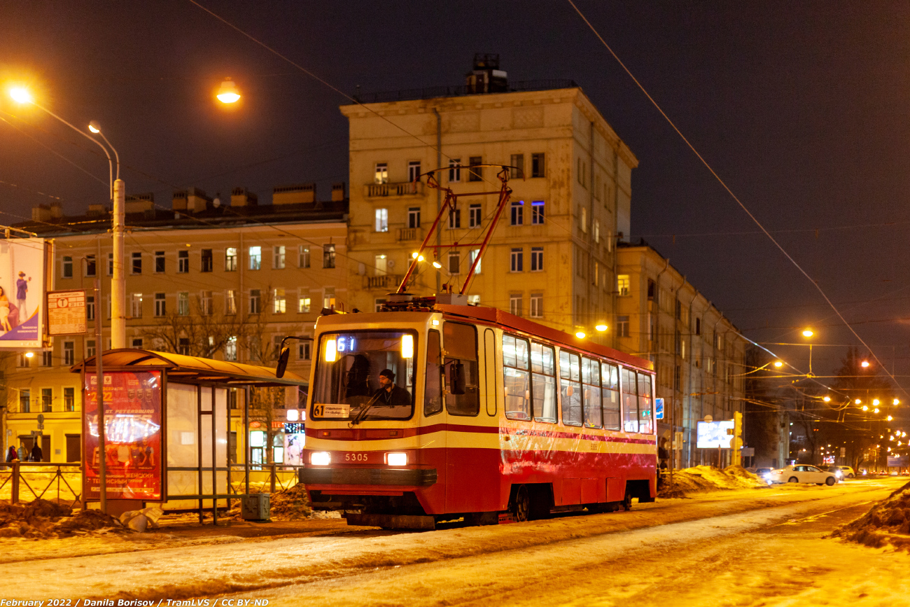 Санкт-Петербург, 71-134К (ЛМ-99К) № 5305