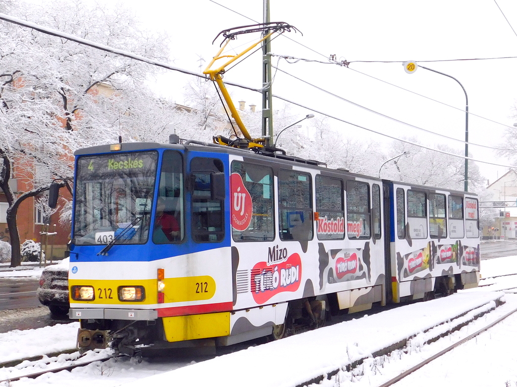 Сегед, Tatra KT4DMC № 212