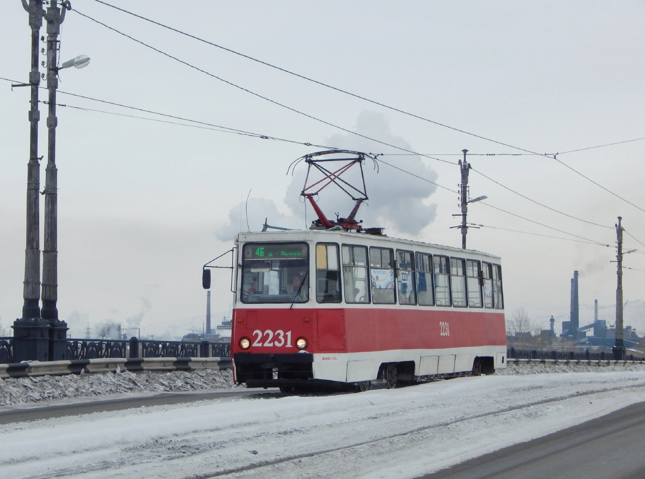 Магнитогорск, 71-605 (КТМ-5М3) № 2231