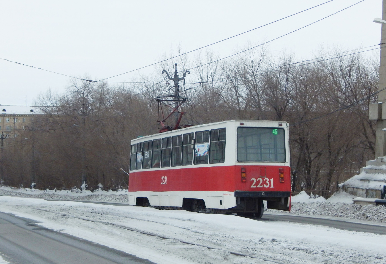 Магнитогорск, 71-605 (КТМ-5М3) № 2231