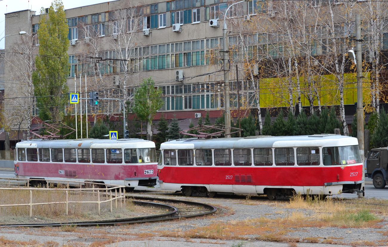 Volgograd, Tatra T3SU (2-door) # 2527 Volgograd, Tatra T3SU (2-door) # 2527