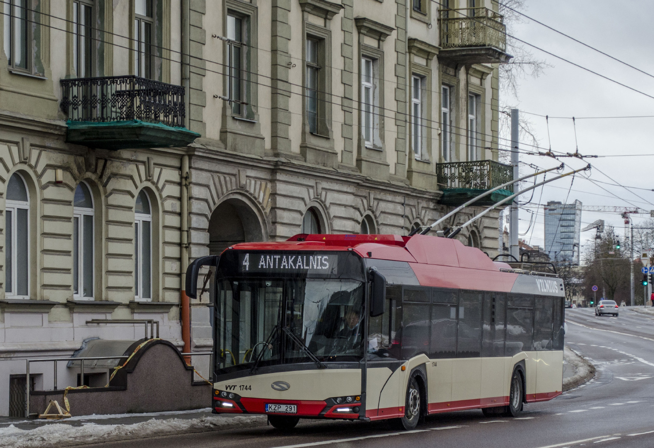 Vilna, Solaris Trollino IV 12 Škoda # 1744