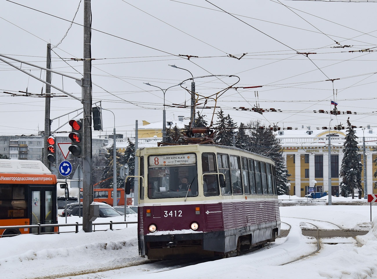 Нижний Новгород, 71-605 (КТМ-5М3) № 3412