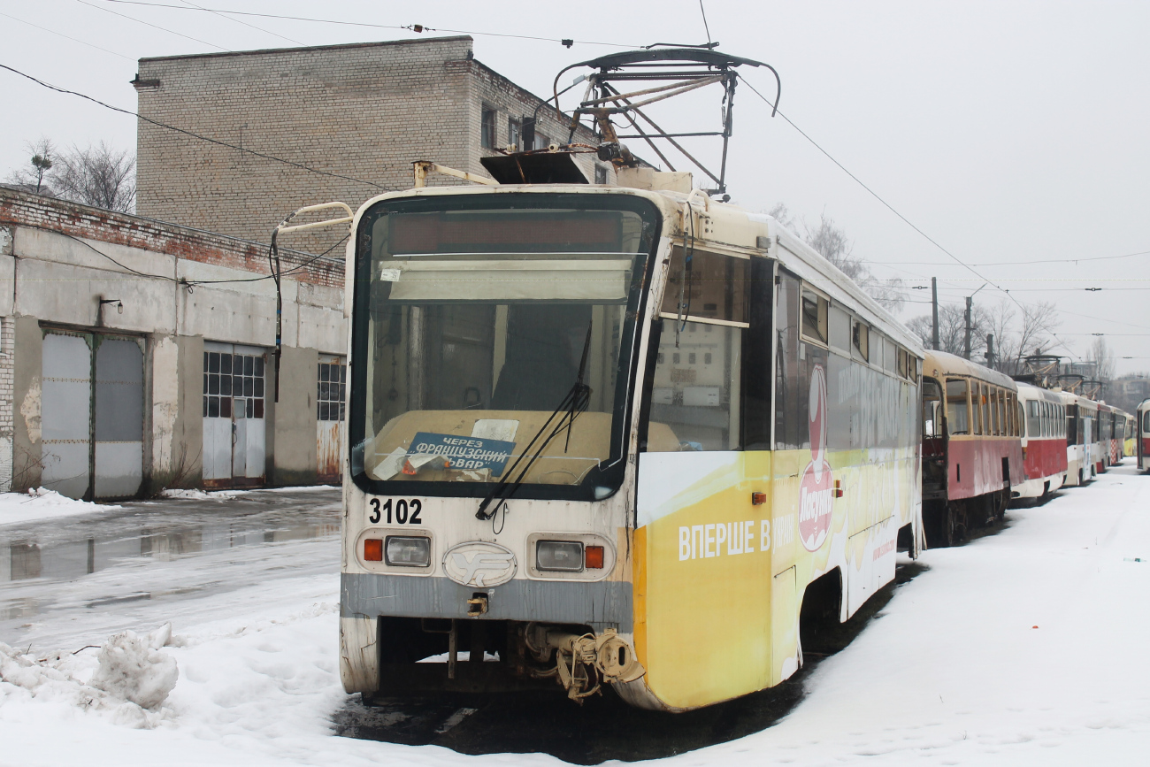Харьков, 71-619KT № 3102