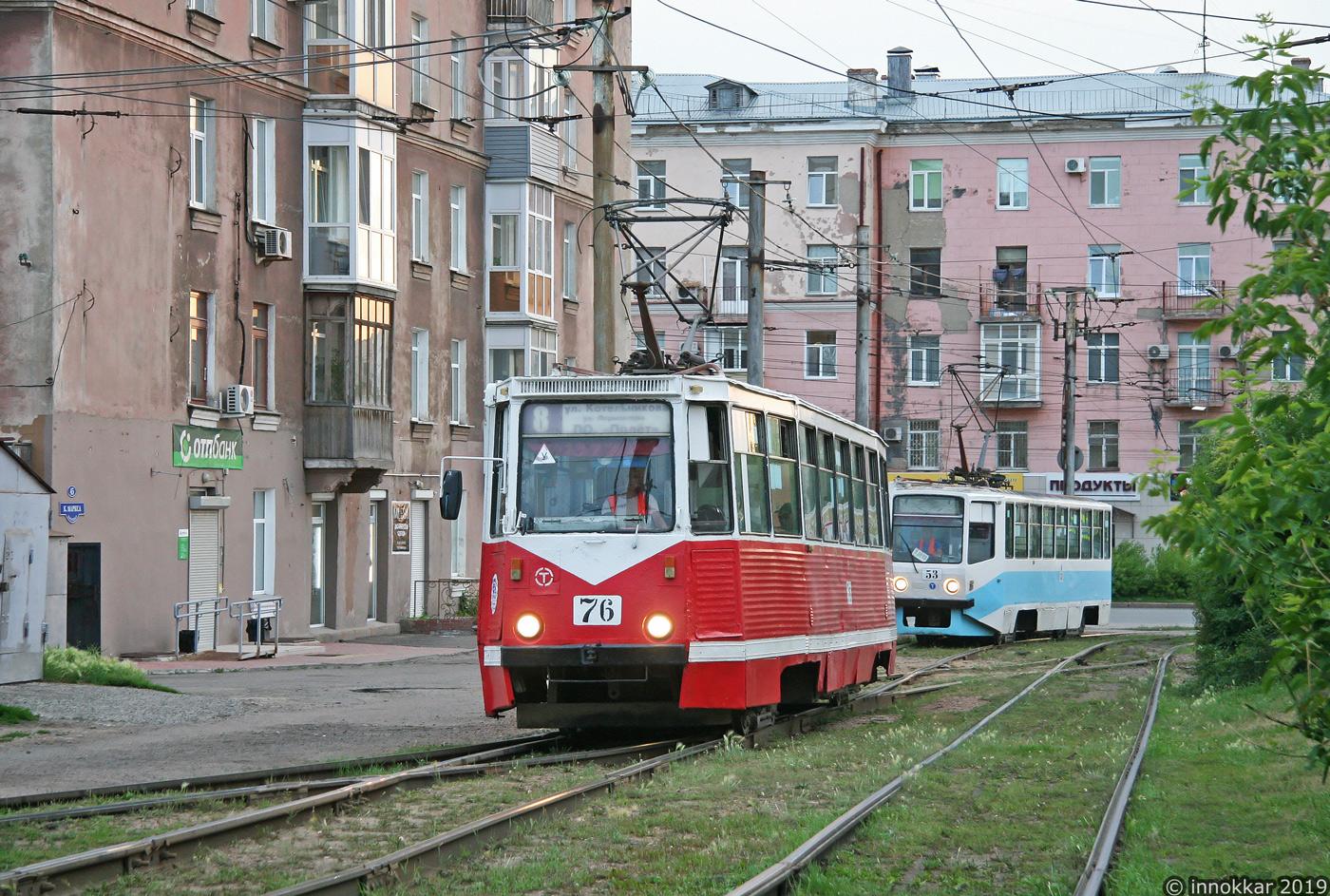 Omsk, 71-605 (KTM-5M3) N°. 76