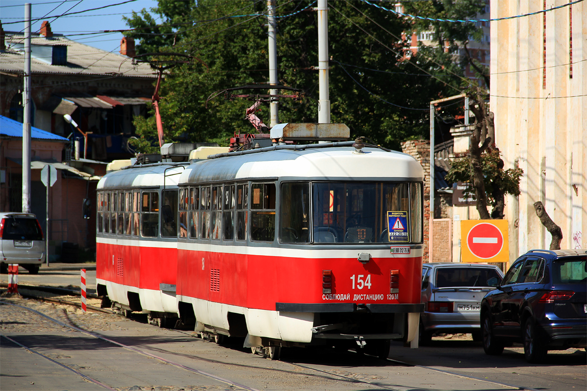 Краснодар, Tatra T3SU КВР МРПС № 154