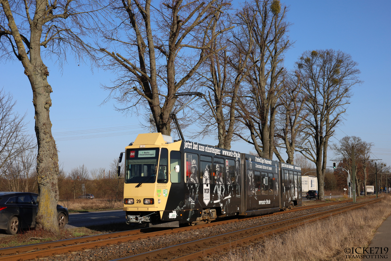 Шёнайхе – Рюдерсдорф, Tatra KTNF6 № 29