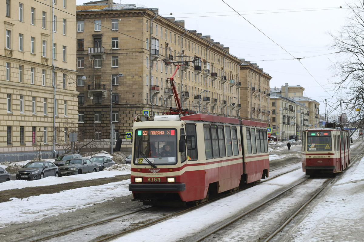 Санкт-Петербург, ЛВС-86М2 № 8199