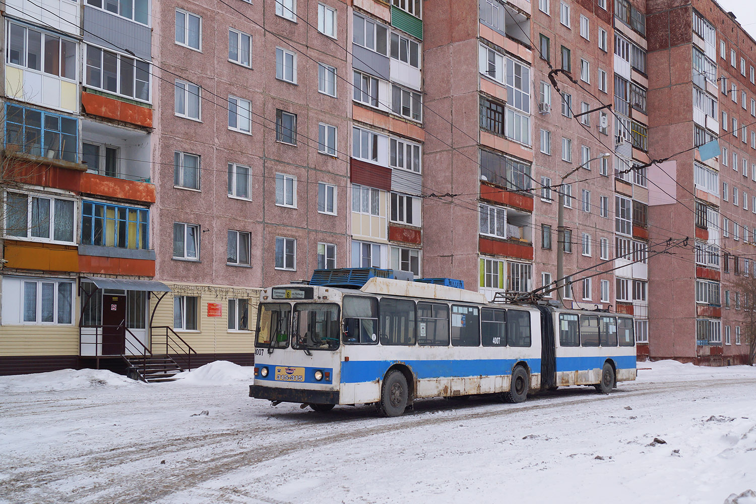 Барнаул, ЗиУ-683 КВР БТРМ № 4007