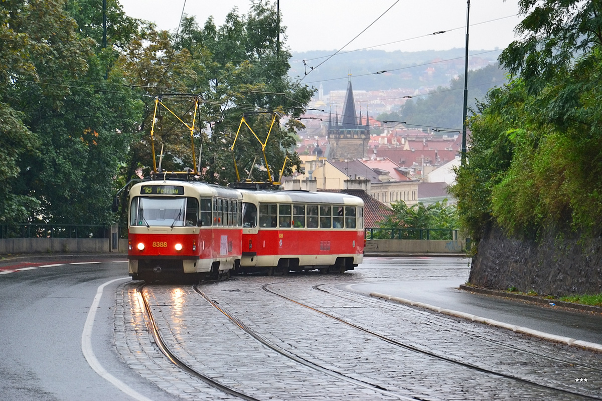 Прага, Tatra T3R.P № 8388