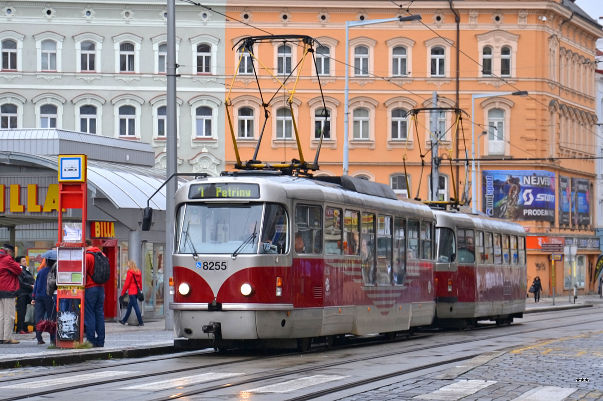 Prague, Tatra T3R.PLF № 8255