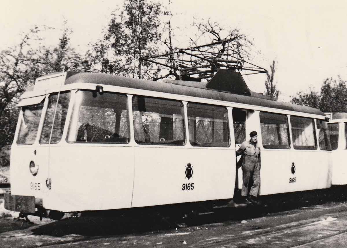 Льеж, FN Panoramique 2-axle motor car № 9165; Льеж — Старые фото (SNCV Liège)