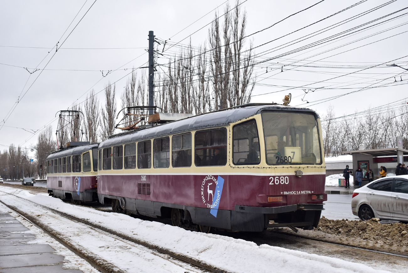 Нижний Новгород, Tatra T3SU КВР ТРЗ № 2680