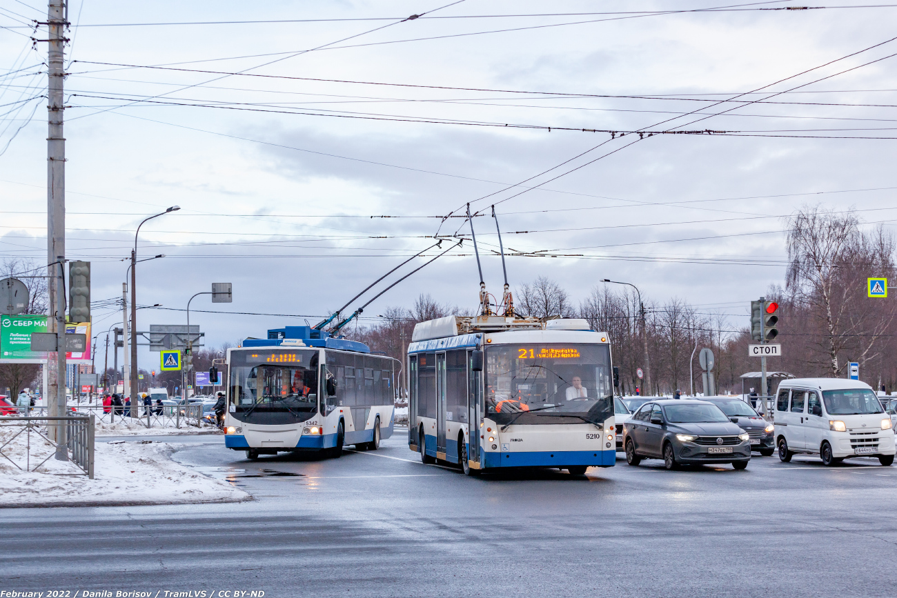 Санкт-Петербург, Тролза-5265.00 «Мегаполис» № 5210