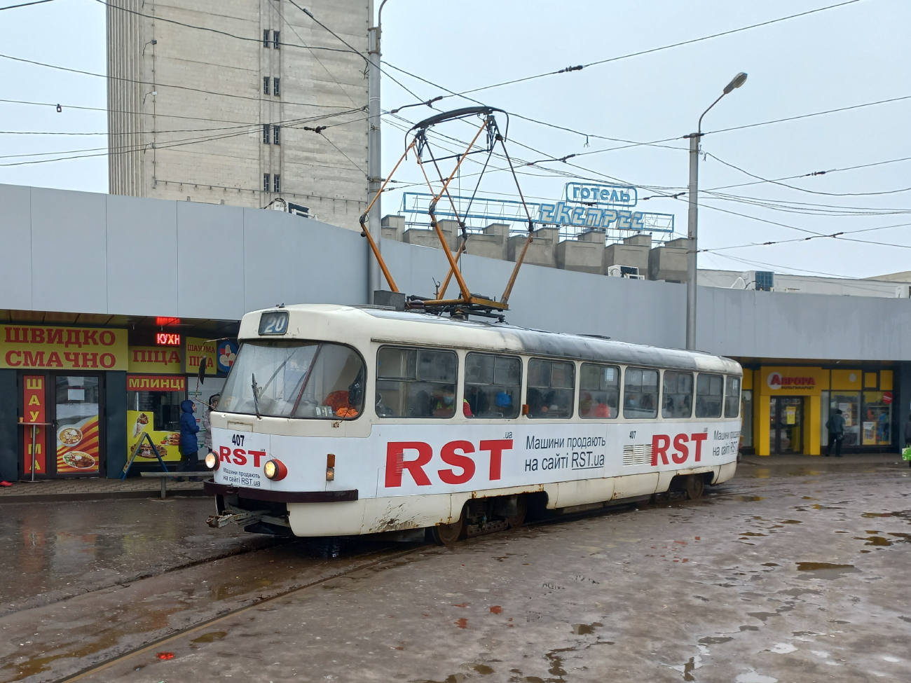 Харьков, Tatra T3SUCS № 407