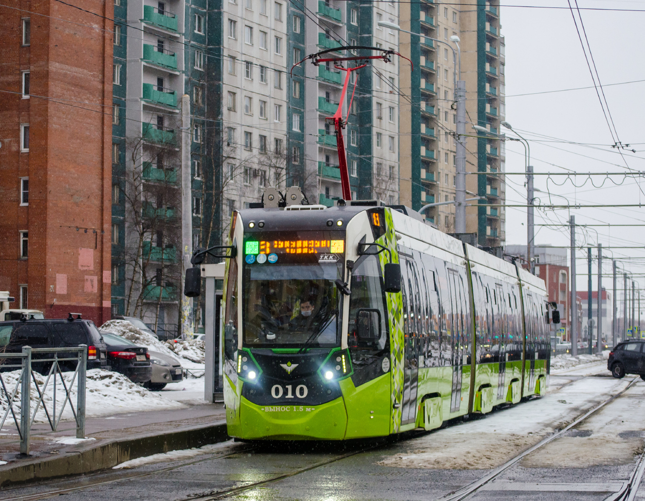Санкт-Петербург, Stadler B85600M № 010