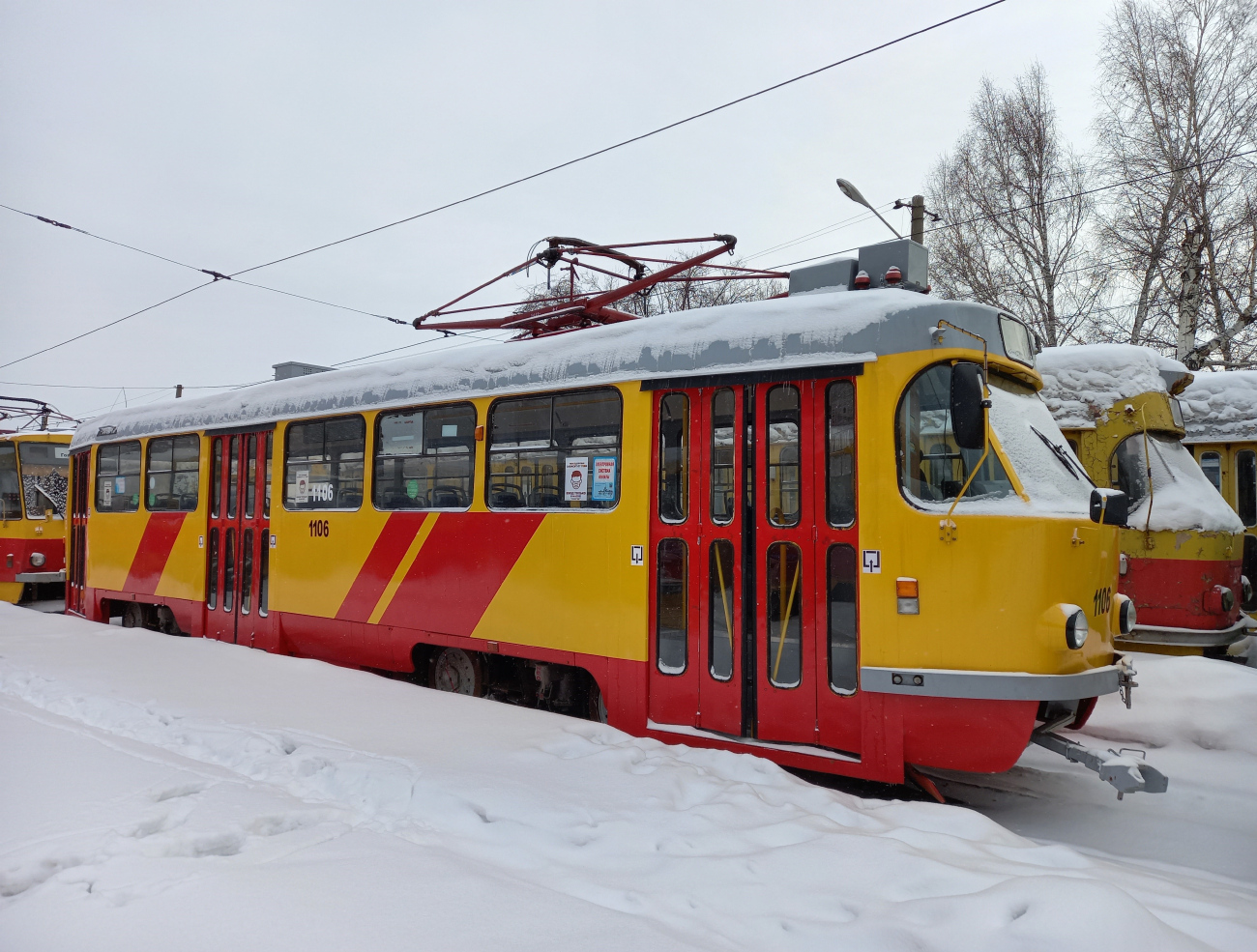 Барнаул, Tatra T3SU КВР Барнаул № 1106