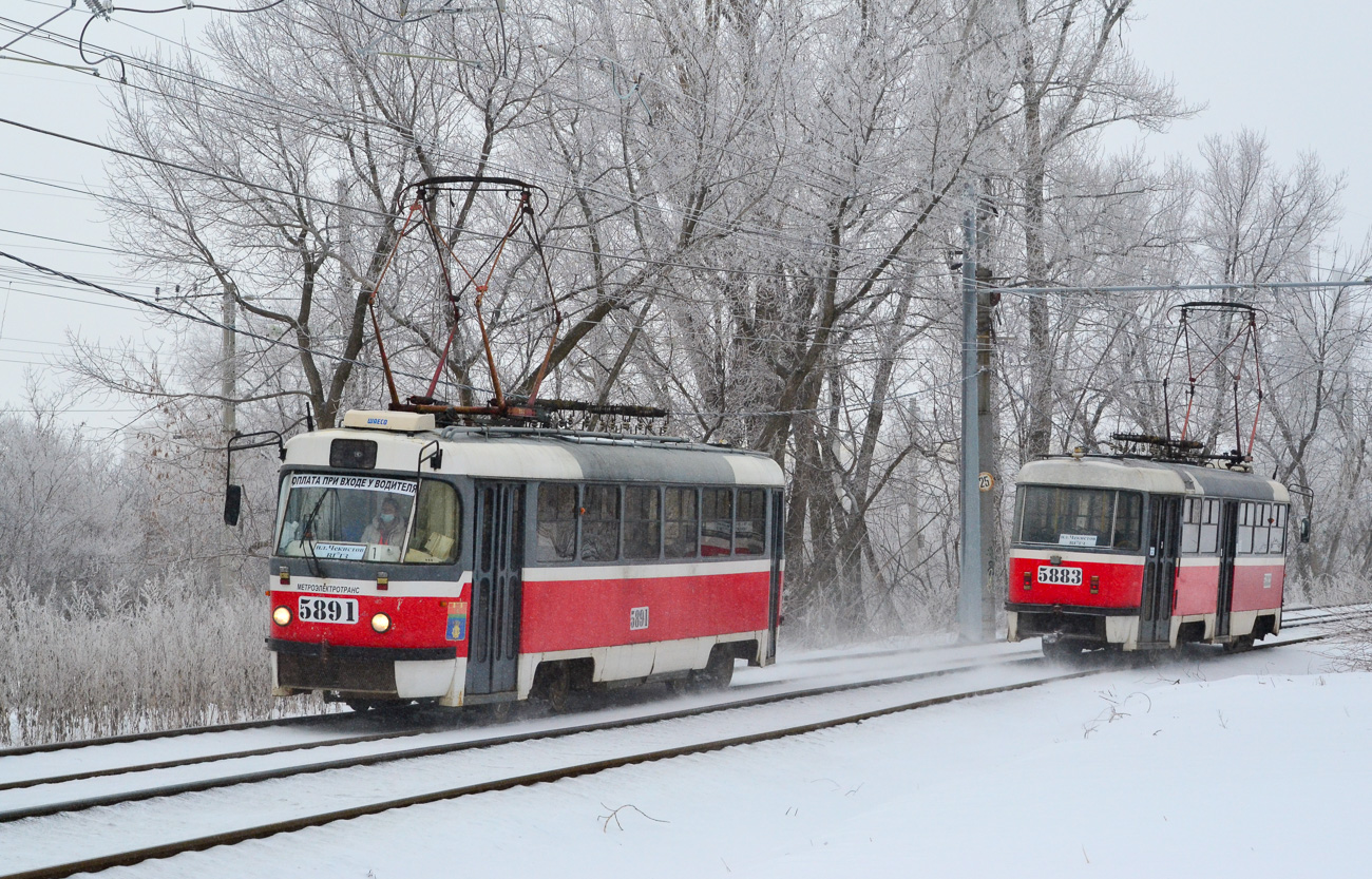 Волгоград, МТТА-2 № 5891; Волгоград, МТТА-2 № 5883 Волгоград, МТТА-2 № 5891; Волгоград, МТТА-2 № 5883