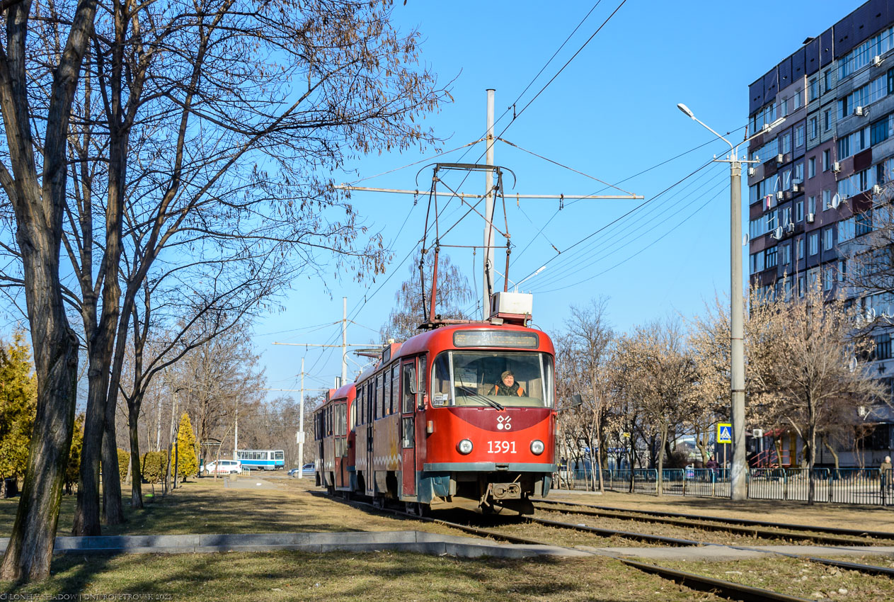Днепр, Tatra T3DC1 № 1391