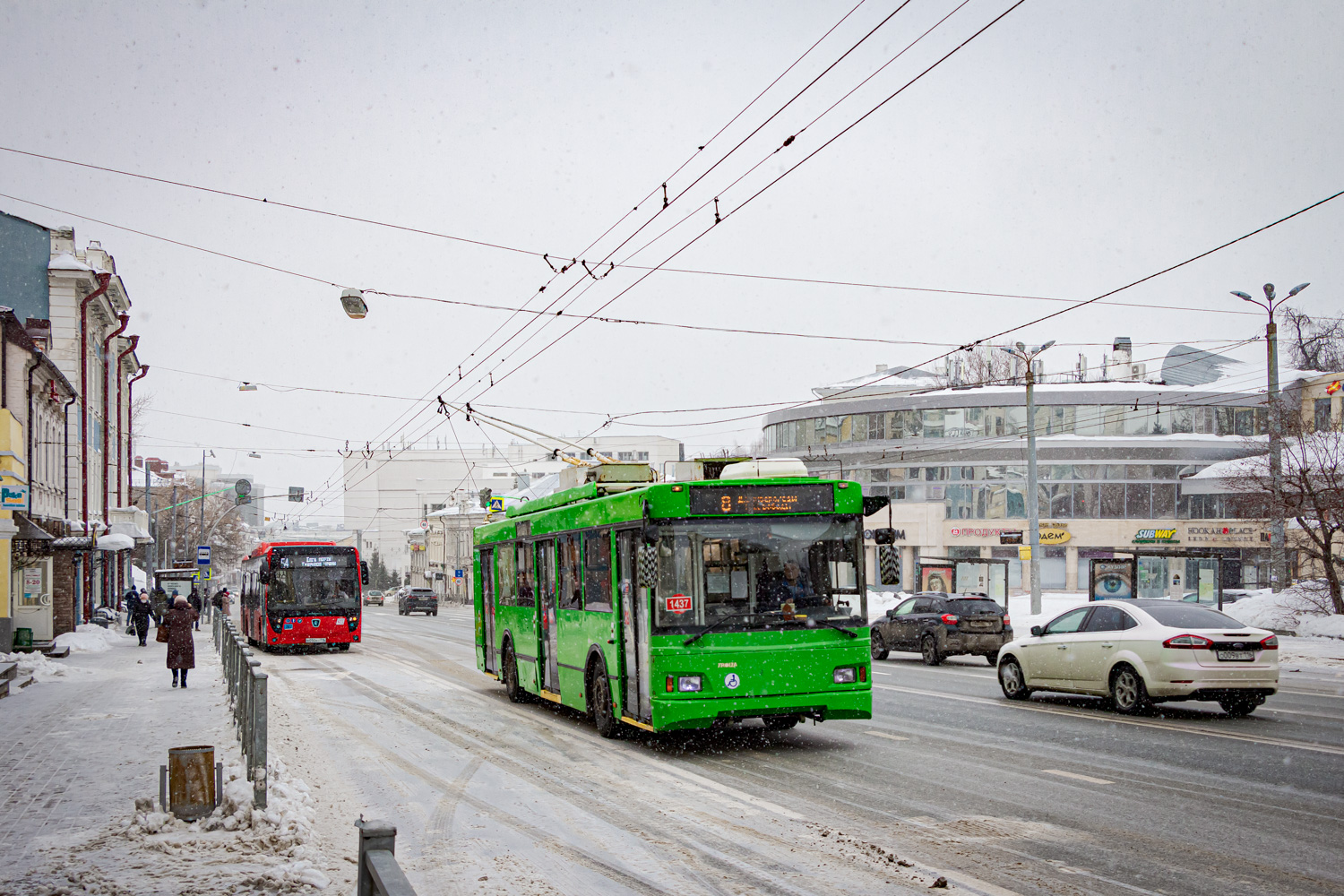 Казань, Тролза-5275.03 «Оптима» № 1437