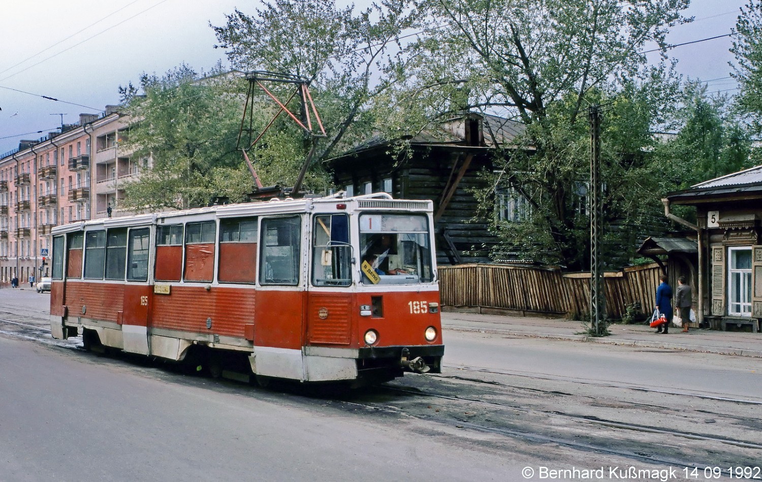 Irkutsk, 71-605 (KTM-5M3) # 185; Irkutsk — Historical photos