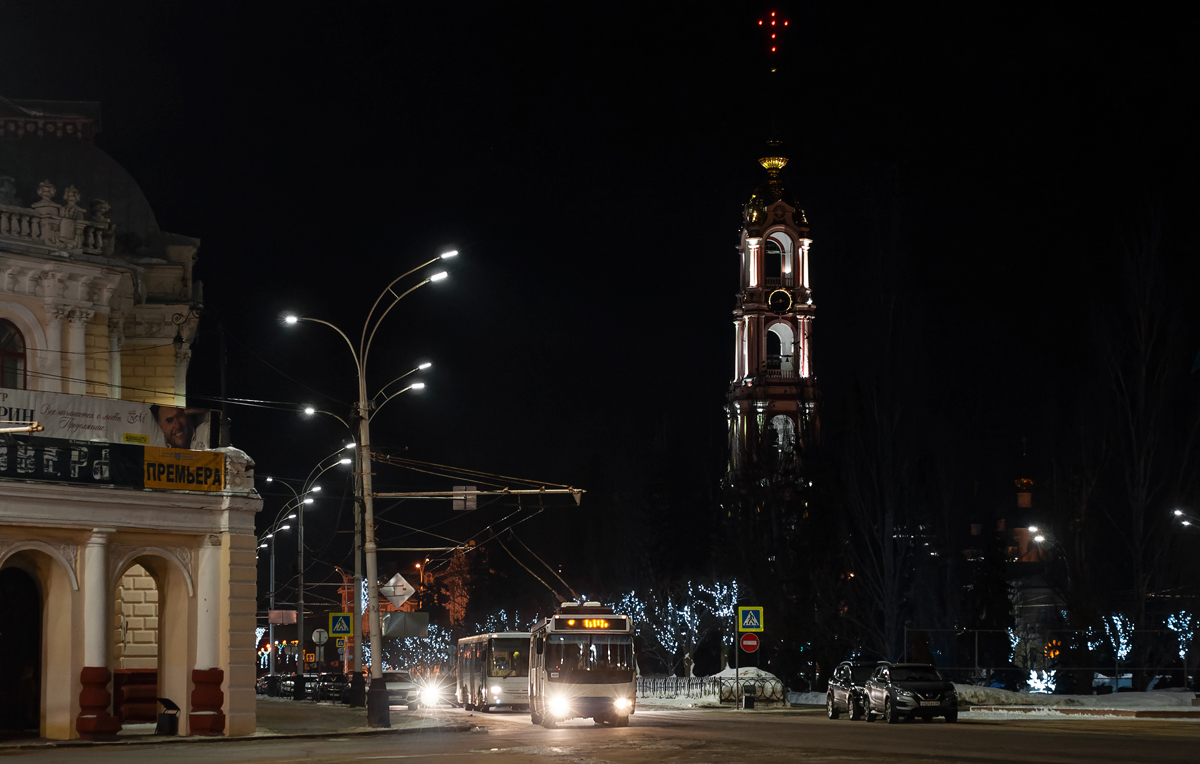 Тамбов — Троллейбусные линии и разворотные кольца