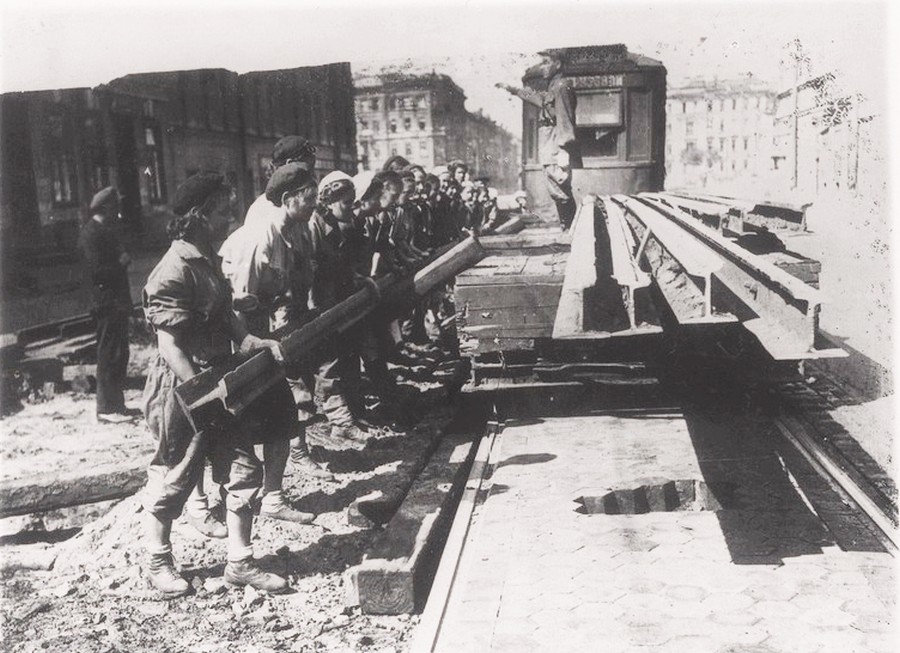 Санкт-Петербург — Исторические фотографии трамвайной инфраструктуры Санкт-Петербург — Исторические фотографии трамвайной инфраструктуры