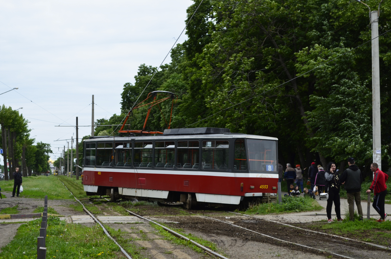 Харьков, Tatra T6A5 № 4553; Харьков — Происшествия