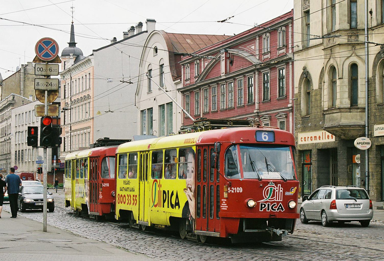 Рига, Tatra T3A № 5-2109 Рига, Tatra T3A № 5-2109