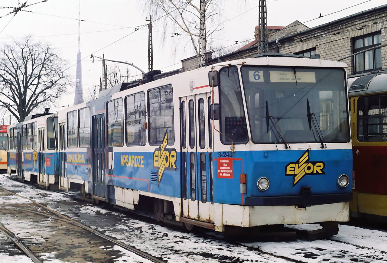 Riika, Tatra T6B5SU # 3-243