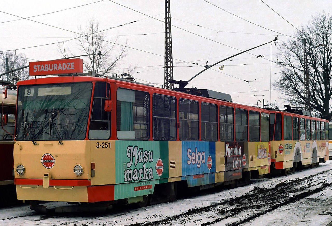 Рига, Tatra T6B5SU № 3-251
