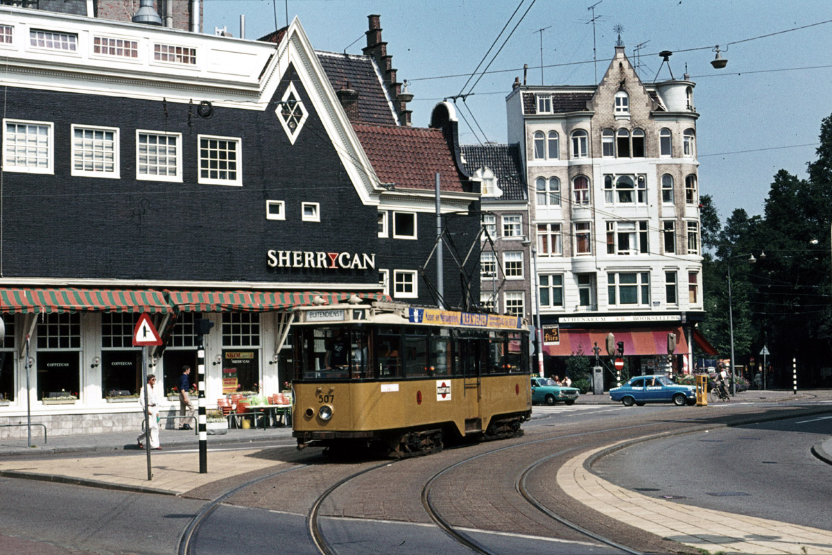Amsterdam, Allan 4-axle motor car # 507